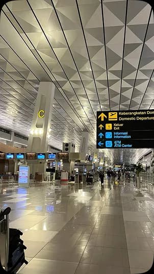 Travelers at airport