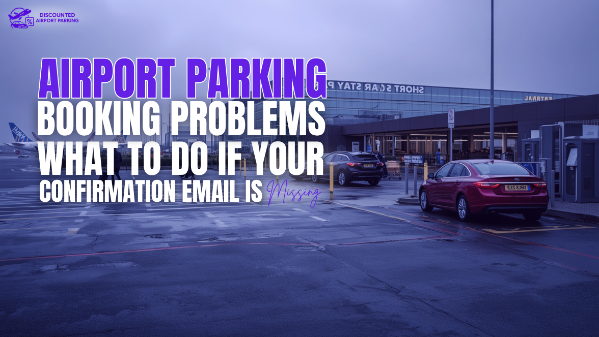 Airport Parking Booking Problems UK: What to Do If Your Confirmation Email Is Missing